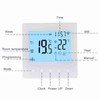 Smart Tuya WiFi Thermostat 16A Digital Programmable LCD Display Underfloor