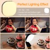 Desk Ring Light with Stand, Laptop Selfie Ring Light with