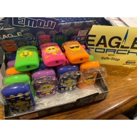 EAGLE Lot of 12 Eagle Classic Single Torch EMOJIS with unique designs