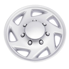 SHONFYVS 4PCS for Ford Econoline E250 E350 E450 Hubcap Van Full Wheel Cover 1999-2018 16" Steel Wheel Covers, Hubcaps Wheel Covers Hub Caps Rim Simulators Silver