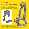 Square Hole Drill Bit Adapter for Easy Installation and Disassembly