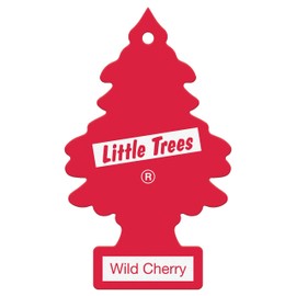 LITTLE TREES LITTLE TREES 10101 Little Trees Air Freshener Tree MTR0035 Wild Cherry Fragrance For Car Home Boat Caravan,Single Pack
