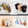 Pack of 20 Portable Laundry Hooks, 360° Rotating Boot Hanger,