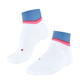 FALKE RU4 Endurance Short Trend W Sso cotone filo funzionale antivesciche 1 paio, Calzini da corsa Donna, Bianco White 2006, 41-42