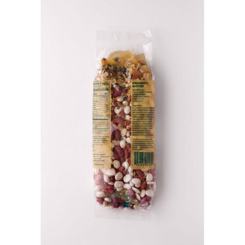 Sierra Soups Mama Sorrenti's Minestrone, 12-Ounce Bags (Pack of 6)
