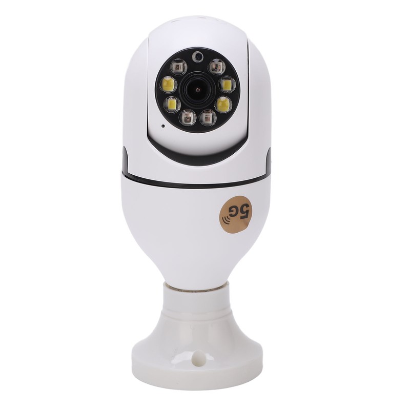 Lamp Holder Camera Wireless 360 Degree 2.4GHz and 5G WiFi