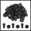 Hihaha 20Pcs Fit 10mm Hole Plastic Rivets Fastener Fender Bumper