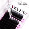 VEYES INC Cashmere Volume Lash Extensions C CC D DD