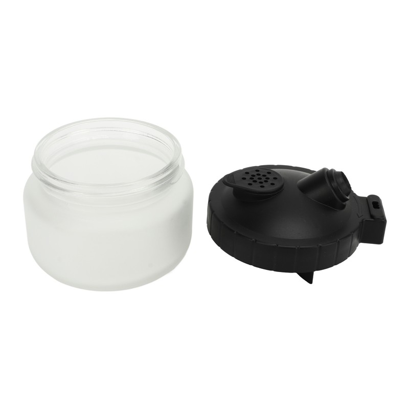 Airbrush Cleaning Pot with Holder Multifunctional Airbrush Wash Cleaner Tools