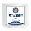 PRIMPKG 12in x 350ft Bubble Cushion Rolls, Bubble Cushion Packaging,