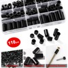 YIXISI 110 PCS ABS Round Spacer Assortment Kit, for M6