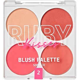 Ruby Kisses Bare Blusher Sweet Cheeks Palette (Livin Bare)