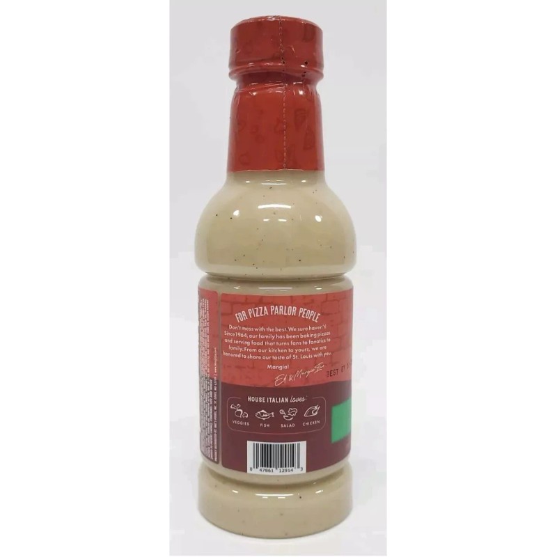 Imo's Pizza, House Italian Salad Dressing & Marinade 20oz Bottle,