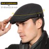 Superora Men's Beret Flat Cap Beret Hat Winter Warm Cap