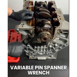 SIXIWANZI Adjustable Spanner Wrench Set, 15PCS Variable Pin Spanner Wrench for Cars, Motorcycles