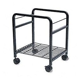 Advantus Heavy Duty File Shuttle Cart, 20 x 17.4 x 14.4 Inches, Steel, Black (FS-2BHD)