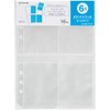 King Jim favluv 5241P-10 Pocket Refill for Regular Size, 6