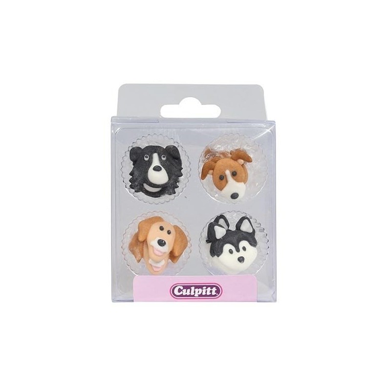 Culpitt Dog Breed Sugar Pipings - 12 piece - Retail