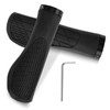 1 Pair Bicycle Handlebar Grips, Non-Slip Durable Soft Rubber for