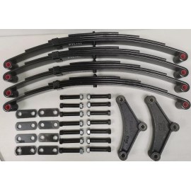 CNC 1750 lb springs 3500 axle 7000 GVW Trailer 4 leaf springs replace kit tandem EQ