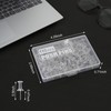 Grealliant 220 pcs Push Pins Tacks, Thumb Tacks for Wall