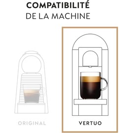 Nespresso Vertuo line Arondio Flavor Coffee 3 Hüllen 30 Kapseln