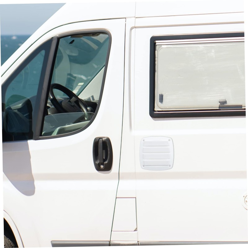 Mipcase Square Vent Cover Louvered for Boats and Rvs Design