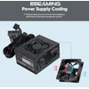 SFX 500W Power Supply, ESGAMING Mini ITX Micro ATX Solution