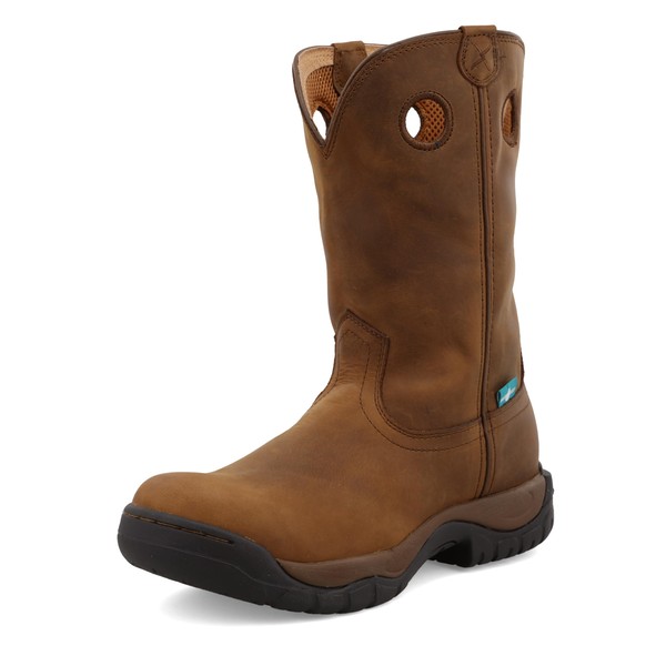 Twisted X Men's 11" All Around Work Boot, Round Toe,