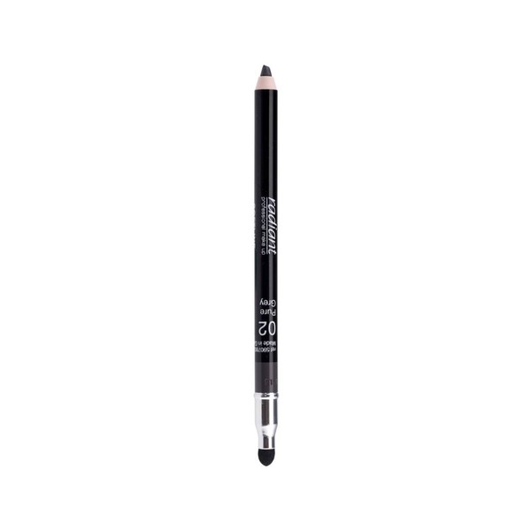 RADIANT SOFTLINE WATERPROOF EYE PENCIL No 02 PURE GREY. WATERPROOF,
