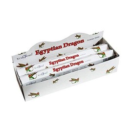 STAMFORD INC. 37523 Egyptian Dragon Incense Sticks, 20 Sticks x 6 Packs