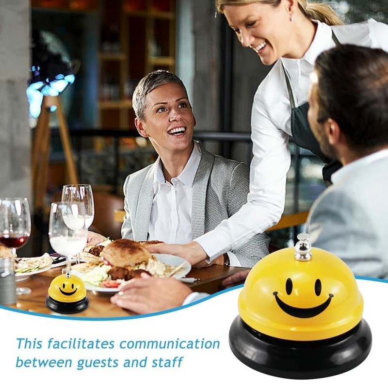 yotutun Table Bell, Pack of 4 Call Bells Reception Bell