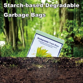 Portable Toilet Bags, Camping Biodegradable Porta Potty Thickened Toilet Waste Bags for 8 Gallon Bucket, Compostable bags 40