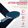 Killerspin Recreational Ping Pong Paddle, Table Tennis Racket With Wood