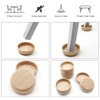 Felt Floor Cups 60mm/ 2.4 Inch Round Furniture Felt Castors