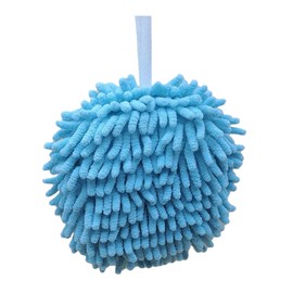 AIXXCUVQ 2pack/lot Absorbent Hanging Type Hand Towel Hands Protected and Dry Toilet Absorbs Water Clean Cloth Hanging Towel, Blue【15x15】