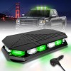 Rooftop Emergency Strobe Light Bar 102 LED Blue White Mini