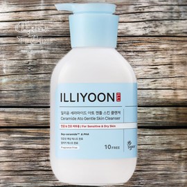 Illiyoon Skin Comfort Skin Soothing Ceramide Ato 5.0 Mildly Acidic Hypoallergenic Gentle Skin Cleanser 1pc 400ml / 일리윤 피부편안 피부진정 세라마이드 아토 5.0 약산성 저자극 젠틀 스킨 클렌져 1개 400ml