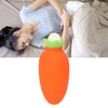 Carrot Hot Water Bottle Cute Silicone Microwaveable Anti Leakage Handheld