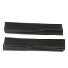 2PCs Rear Side Skirt Winglet Carbon Fiber Style Universal Car