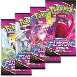 POKEMON: SWORD & SHIELD FUSION STRIKE BOOSTER PACK:_5X FUSION STRIKE BOOSTER PACKS