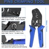 Wire Terminal Crimping Tool Kit, Qibaok Ratcheting Wire Crimper AWG