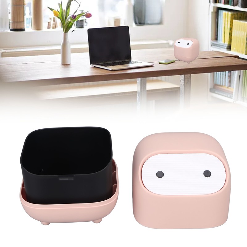 Dressing Table Mini Trash Can Home Office Fashionable Cute Makeup