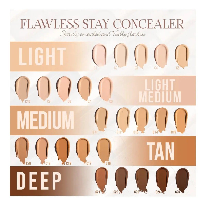Flawless Stay Concealer | Corrector Líquido Cobertura Media Fc25