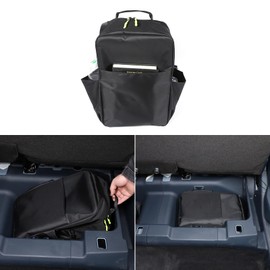 Aunginsy Rear Row Seat Concealed Storage Bag Compatible with Ford Maverick 2022 2023 2024 Truck Rear Seat Luggage Storage Bag