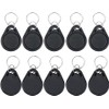 OBO HANDS (paquete de 100 unidades, ABS negro impermeable, 13.56