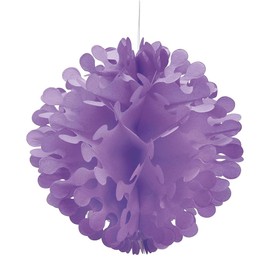 Unique Party 63231 - 30cm Flutter Baby Blue Tissue Paper Ball