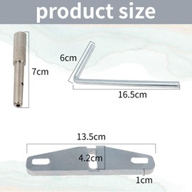 Wjelet Engine Timing Tool Set, For Ford Timing Tool Kit, Diesel Engine Locking Kit Compatible with Rover, Peugeot 2.2DTD4, Ford 2.0, 2.2, Volvo 2.0D