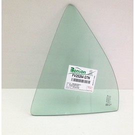 Driver Left Side Rear Vent Glass Vent Window Compatible with Nissan Versa 4 Door Sedan 2012-2019 Models