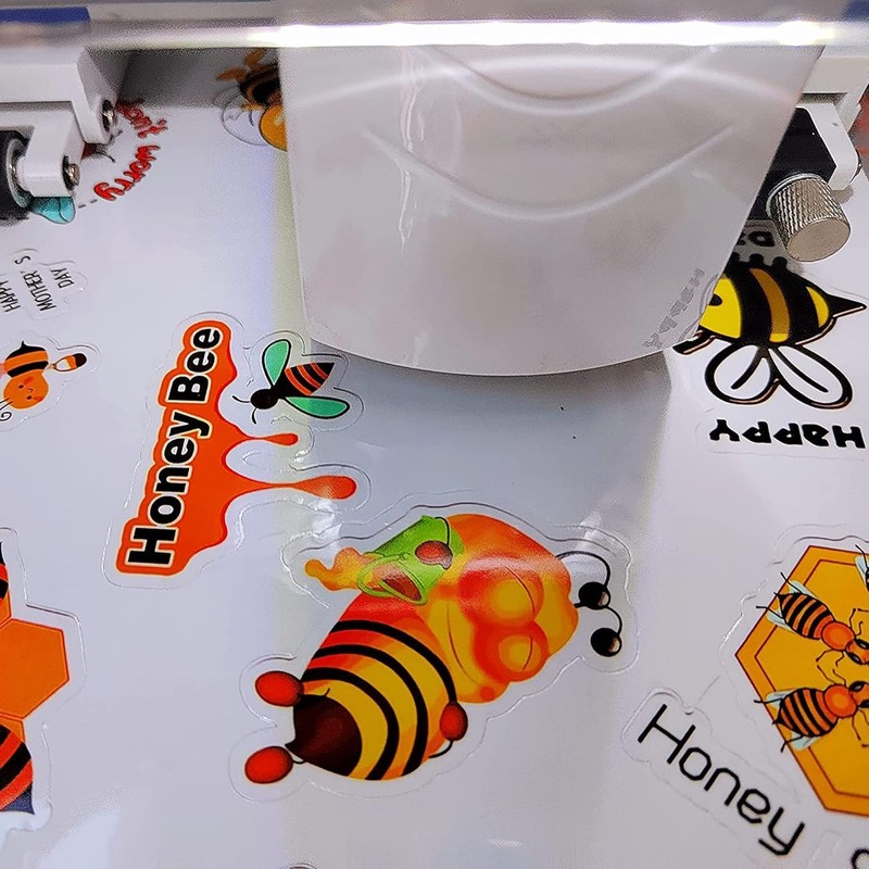High Quality Printable Clear Vinyl Sticker Paper for Inkjet Printers